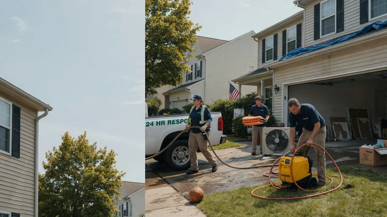 Emergency Water Damage Restoration in Montgomery, PA near me